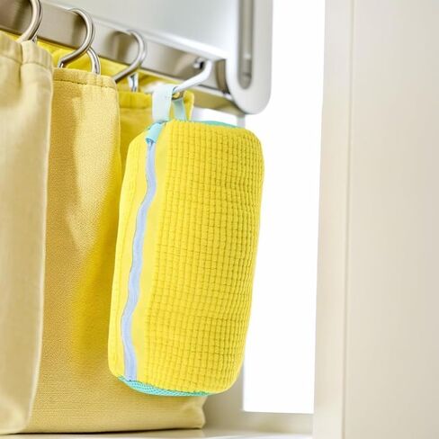 Shoe Washing Machine Bag, Shoe Laundry Bag for Washer and Dryer,360 Degrees Wrap-Around Cleaning,Reusable,Durable Zipper(2 PCS washing bag and 3 Pcs shoe bags(SML)) (Gray) in Saudi Arabia