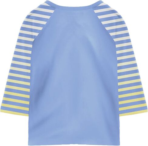 Shirts for Girls 3/4 Sleeve Crew Neck Graphic Blouses Cute Three Quarter Sleeve Tops Summer Curved Hem Kids Clothes in Saudi Arabia