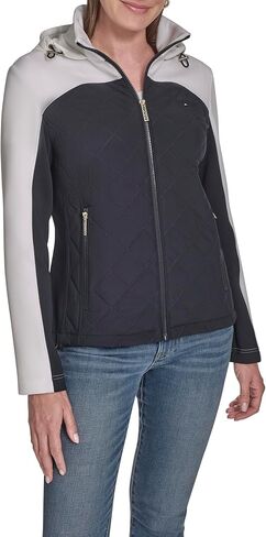 Tommy Hilfiger Women's Quilted Scuba Outerwear in Saudi Arabia