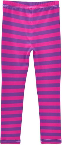 Girls Striped Leggings for Kids Colorful Printed Long Pant Bottoms Stretch and Soft in Saudi Arabia