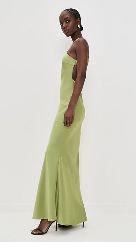 Women's Chara Low Cross Back Maxi Dress in Saudi Arabia