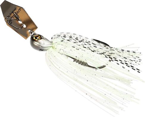 Z-Man CBEV12-02 ChatterBait Elite Evo, 1/2 oz, Chartreuse/White in Saudi Arabia