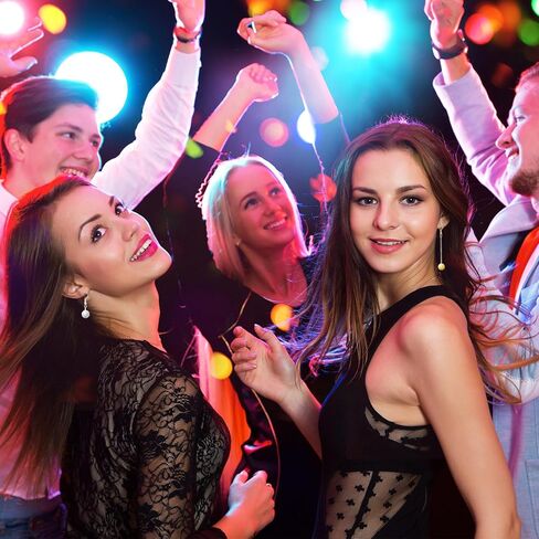 4 أزواج من أقراط كرة الديسكو، مجوهرات الديسكو، أقراط الكرة للنساء، إكسسوارات الكرات، حلق كرة المرآة، مجوهرات عتيقة لأزياء السبعينيات وإكسسوارات أزياء حفلات الرقص (ذهبي + فضي) in Kuwait