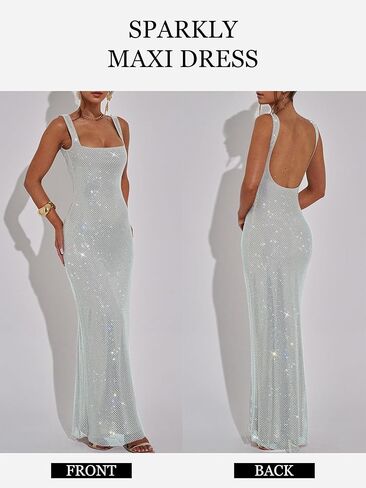 Glitter Mesh Bodycon Dress for Women 2025 Birthday,Bachelorette Party in Saudi Arabia