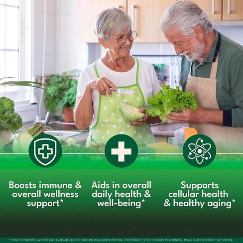 قطرات المكملات المورينغا - اشواغاندا، سبيرولينا، شلوريلا، الكركم والزنجبيل عشب الشعير السائل مع الكلوروفيل، ماتشا، الطحالب، فيتامين C المضاد للأكسدة، الريحان المقدس، قرفة سيلان - 4 أونصة سائلة in Kuwait