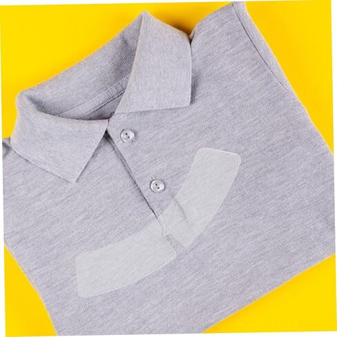 100 قطعة من طوق القميص الشفاف، يبقى دعم التثبيت من البلاستيك العملي للرجال والنساء، قمصان قابلة لإعادة الاستخدام، شكل طوق لخط عنق أنيق in Kuwait