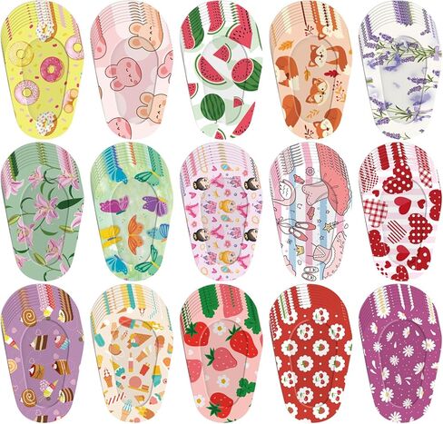 120 قطعة من رقعات العين اللاصقة للأطفال والبنات، مصنوعة من القطن الناعم المسامي، مع تصميمات نمطية لطيفة، 15 تصميمًا لكل منها 8 قطع in Kuwait