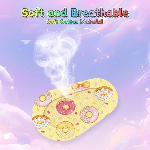 120 قطعة من رقعات العين اللاصقة للأطفال والبنات، مصنوعة من القطن الناعم المسامي، مع تصميمات نمطية لطيفة، 15 تصميمًا لكل منها 8 قطع in Kuwait