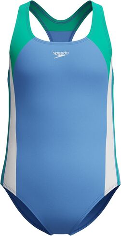 Speedo Girl's Swimsuit One Piece Infinity Splice Thick Strap in Saudi Arabia