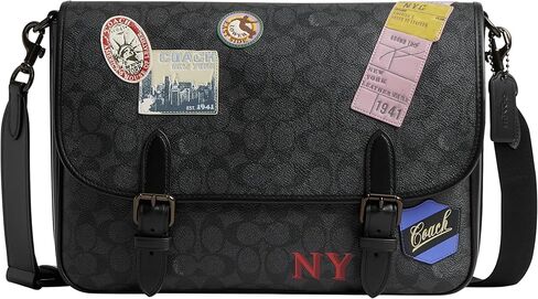 Coach Hitch Messenger Bag with Patches in Saudi Arabia