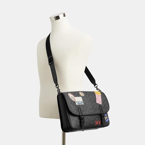 Coach Hitch Messenger Bag with Patches in Saudi Arabia