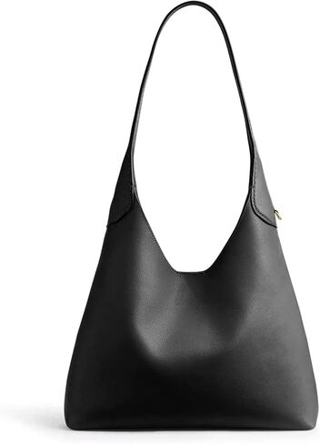 Fall Hobo Leather Shoulder Bag: Slouchy Vegan Handbag Purse - Professional Women College Student - Work Class Travel Everyday in Saudi Arabia