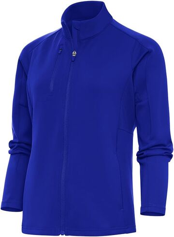 Antigua Women’s Generation Full Zip Jacket - Lightweight Stretch Interlock, Contoured Fit, Zippered Chest Pocket, Layering in Saudi Arabia