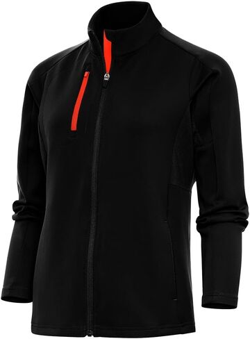 Antigua Women’s Generation Full Zip Jacket - Lightweight Stretch Interlock, Contoured Fit, Zippered Chest Pocket, Layering in Saudi Arabia