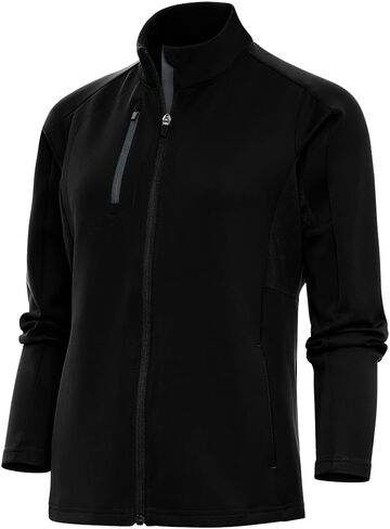Antigua Women’s Generation Full Zip Jacket - Lightweight Stretch Interlock, Contoured Fit, Zippered Chest Pocket, Layering in Saudi Arabia