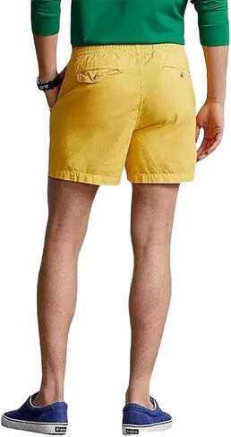 POLO RALPH LAUREN Men's Classic Fit 5 Inch Prepster Chino Shorts (US, Alpha, Large, Regular, Regular, Canary Yellow) in Saudi Arabia