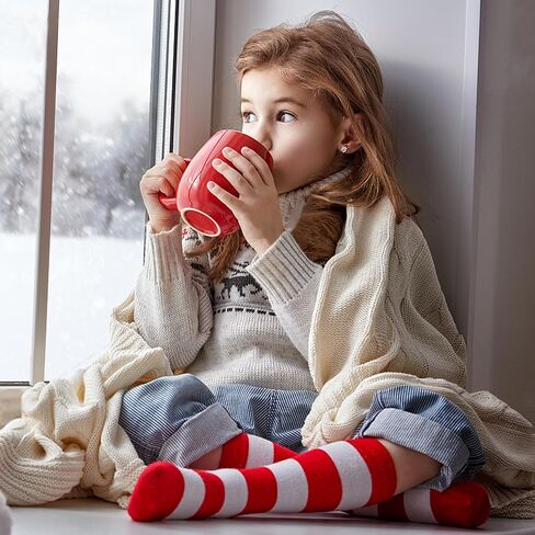 12 Pairs عيد الميلاد كليب على أقراط لطيف ثلج شجرة موس قفازات أجراس الجوارب سانتا احتفالي عطلة طقم من الحلقان in Kuwait