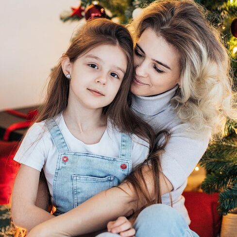 12 Pairs عيد الميلاد كليب على أقراط لطيف ثلج شجرة موس قفازات أجراس الجوارب سانتا احتفالي عطلة طقم من الحلقان in Kuwait