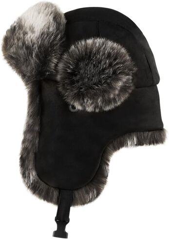 الشتاء جندي الصياد قبعة فو الفراء الروسية القوزاق Ushanka قبعة مع سماعات الأذن غامض الصيد تزلج الثلوج قبعة للجنسين in Kuwait