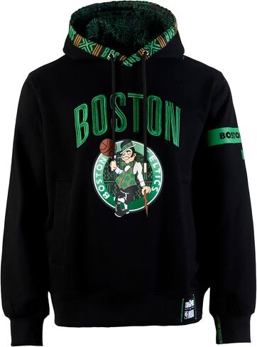 Two Hype NBA Men’s Heavyweight Knitted Fleece Hoodie – 100% Cotton Pullover Hooded Sweatshirt for Daily Casual Wear in Saudi Arabia