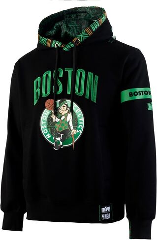 Two Hype NBA Men’s Heavyweight Knitted Fleece Hoodie – 100% Cotton Pullover Hooded Sweatshirt for Daily Casual Wear in Saudi Arabia