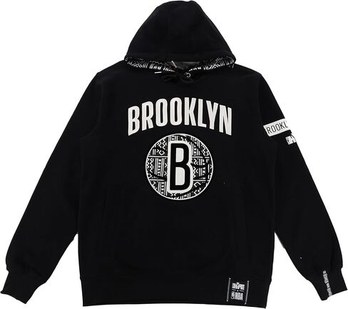 Two Hype NBA Men’s Heavyweight Knitted Fleece Hoodie – 100% Cotton Pullover Hooded Sweatshirt for Daily Casual Wear in Saudi Arabia