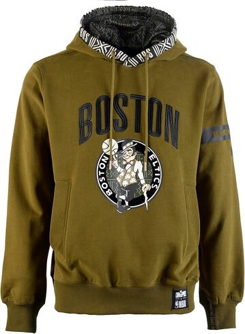 Two Hype NBA Men’s Heavyweight Knitted Fleece Hoodie – 100% Cotton Pullover Hooded Sweatshirt for Daily Casual Wear in Saudi Arabia