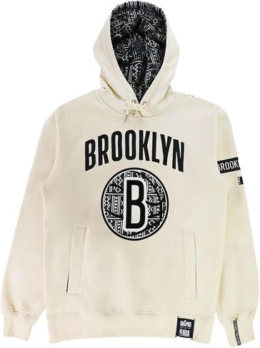 Two Hype NBA Men’s Heavyweight Knitted Fleece Hoodie – 100% Cotton Pullover Hooded Sweatshirt for Daily Casual Wear in Saudi Arabia