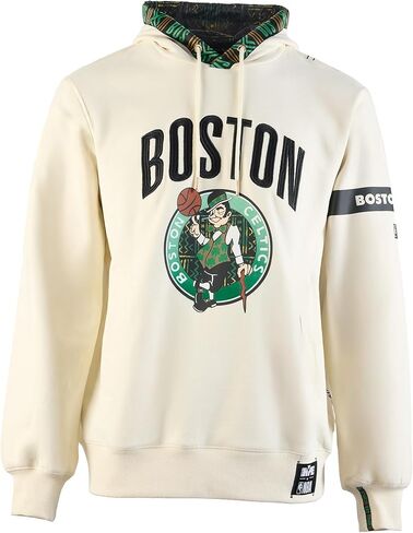 Two Hype NBA Men’s Heavyweight Knitted Fleece Hoodie – 100% Cotton Pullover Hooded Sweatshirt for Daily Casual Wear in Saudi Arabia