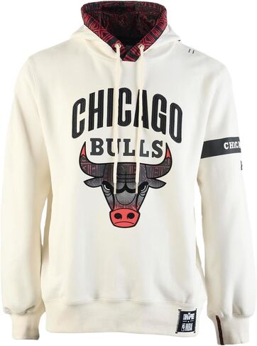 Two Hype NBA Men’s Heavyweight Knitted Fleece Hoodie – 100% Cotton Pullover Hooded Sweatshirt for Daily Casual Wear in Saudi Arabia