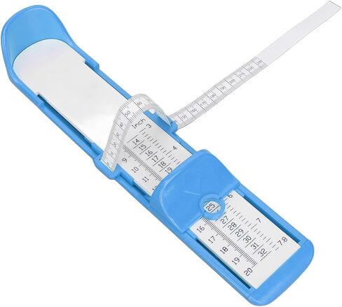 مقياس قدم الأطفال بمدى 20 سم، مقاس حذاء عالي الدقة، جهاز قياس قدم الأطفال المحمول الآمن in Kuwait