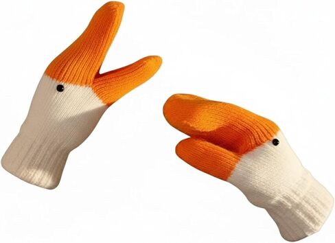Silly Goose Gloves Winter Goose Mittens for Adults,Birthday Gifts for Wife Girls Friend in Saudi Arabia