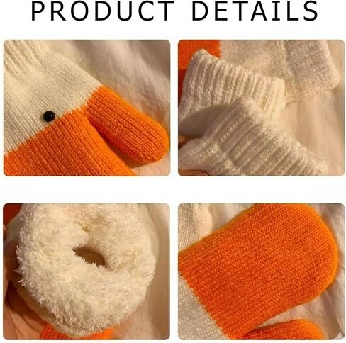 Silly Goose Gloves Winter Goose Mittens for Adults,Birthday Gifts for Wife Girls Friend in Saudi Arabia