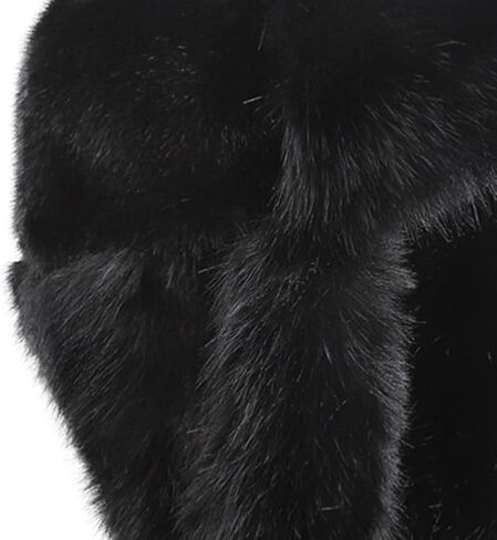 Women Faux Fur Trapper Hat with Pompoms Warm Classic Ear Flaps Hat Fuzzy Bobble Cap Warm Outdoor Ski Snow Cap in Saudi Arabia