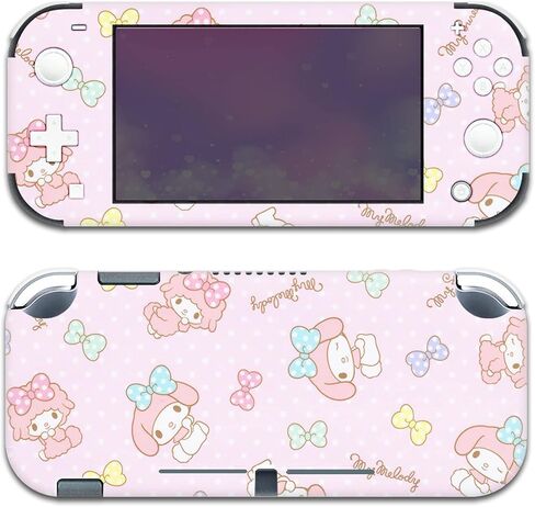 BelugaDesign Skulls Switch Skin | Gothic Black White Halloween Sticker Wrap Decal | Compatible with Nintendo Switch Standard Old in Kuwait