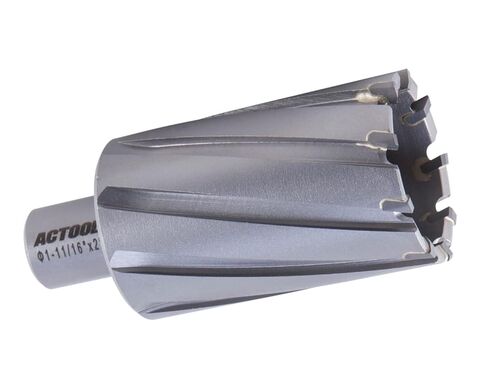 ACTOOL 1-7/8'' Diameter x 2'' Depth of Cut Carbide Tipped TCT ANNULAR Cutter with 3/4'' Weldon Shank in Saudi Arabia