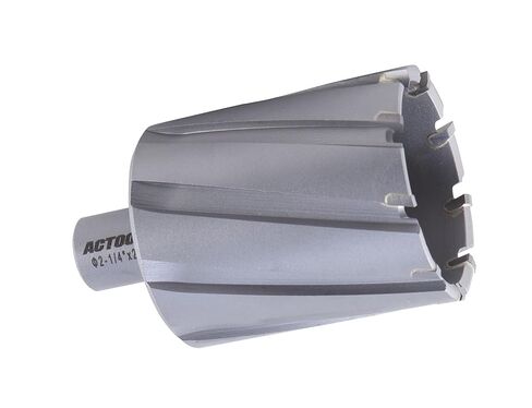ACTOOL 1-7/8'' Diameter x 2'' Depth of Cut Carbide Tipped TCT ANNULAR Cutter with 3/4'' Weldon Shank in Saudi Arabia