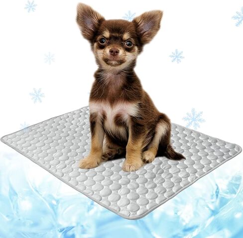 Dog Cooling Mat, Cooling Bed for Dogs Easy Washable Cooling Pad for Dog for All Types of Pets and is Perfect for Both Indoor and Outdoor Use, Including Car Seats 40" x 28" in Saudi Arabia