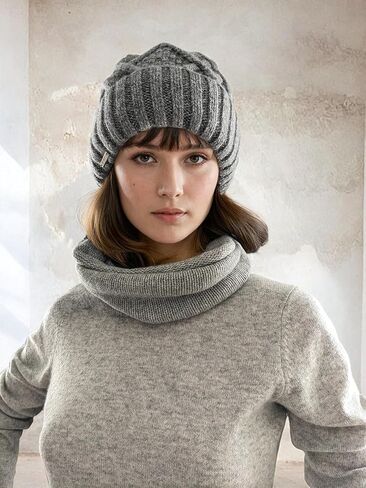 Frost Hats Cashmere Merino Wool Neck Warmer – Soft, Lightweight Winter Neck Gaiter – Warm, Breathable Cold Weather Scarf in Saudi Arabia