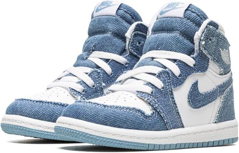 Jordan Toddler 1 Retro High OG TD CU0450 104 Tie Dye - Size 5C in Saudi Arabia