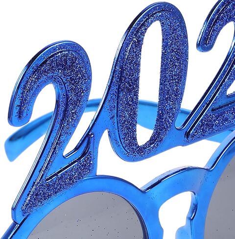 Garneck 4pcs 2026 New Year Glasses Funny Number Sunglasses for New Years Eve Celebration Photo Booth Props Plastic Class of 2026 Glasses in Saudi Arabia