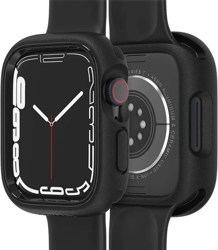 OtterBox - Apple Watch Series 7/8/9, 41mm Exo Edge Bumper Case - Protective Case for Smartwatch, Sleek & Precision Fit (Black) in Saudi Arabia