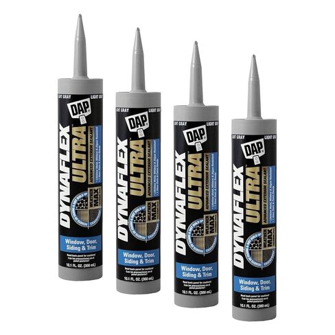 DAP Dynaflex Ultra Advanced Exterior Sealant, Light Gray, 10.1 Oz (7079818219) in Kuwait