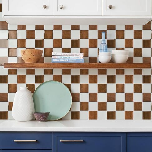 STICKGOO 10 Sheets Peel and Stick Backsplash - 9" x 9" 4D Adhesive Peel and Stick Tile Backsplash for Kitchen&Bathroom in Kuwait
