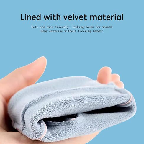 Warm Kids Winter Gloves Lightweight Kids Cycling Gloves-Waterproof and Non-Slip for Cycling, Ice Skating, Hiking, Snow, Boys Girls Aged 3-13 Years in Saudi Arabia