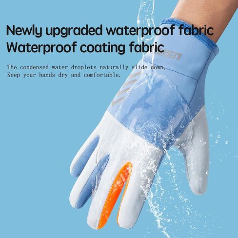 Warm Kids Winter Gloves Lightweight Kids Cycling Gloves-Waterproof and Non-Slip for Cycling, Ice Skating, Hiking, Snow, Boys Girls Aged 3-13 Years in Saudi Arabia