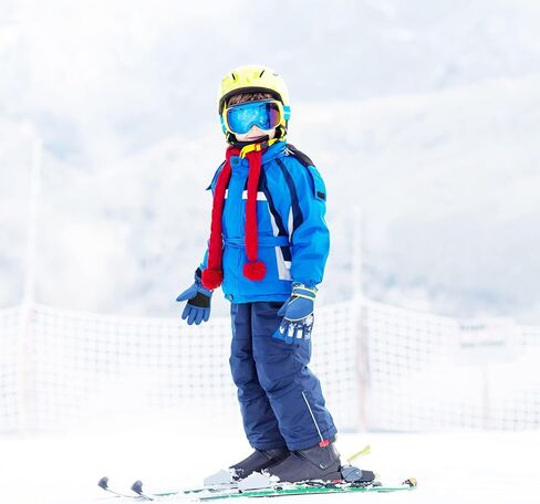 Kids Boys Winter Ski Gloves Cold-Weather Windproof Thickening Snowboard-Mittens Outdoor for 4-7 Years Old in Saudi Arabia