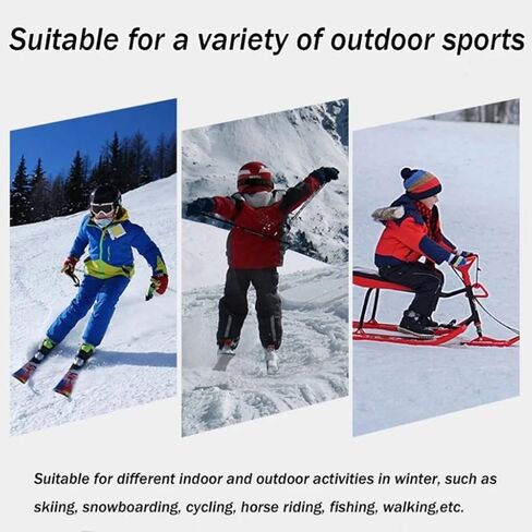 Kids Boys Winter Ski Gloves Cold-Weather Windproof Thickening Snowboard-Mittens Outdoor for 4-7 Years Old in Saudi Arabia
