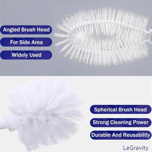 LeGravity 4-in-1 Long Handled Bottle Brush Set,Stainless Steel Water Bottle Cleaning Brush Straw Brushes for Sport Bottle,Water Jug,Coffee Mug in Saudi Arabia