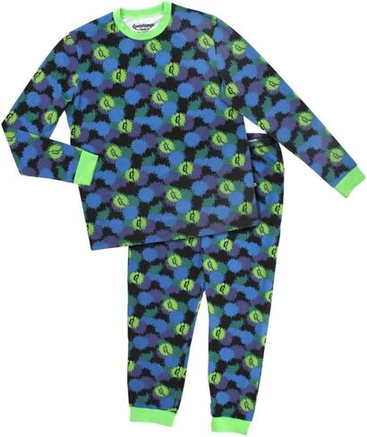 Creepy Co. Company GOOSEBUMPS Splat! Logo Pajama Set Adult PJs tv show book retro in Saudi Arabia